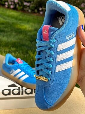Adidas VL 3.0 Court Shoes - Bright Blue (Size 7.5) NWT